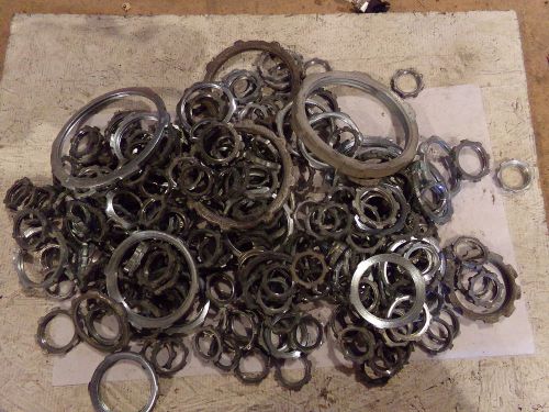 HUGE LOT OF CONDUIT LOCKING NUTS - MIXED SIZES - NEW