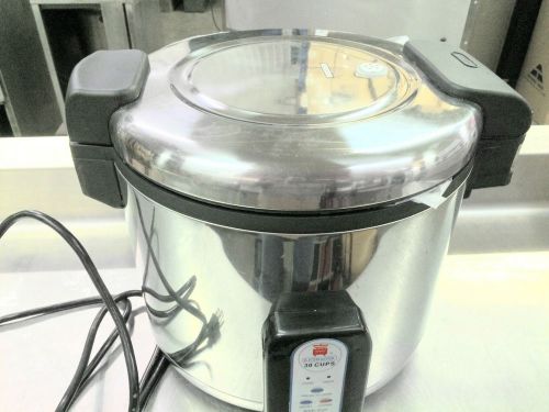 Ricemaster stainless steel commercial rice cooker 30 cup 120vac - model 57130 for sale