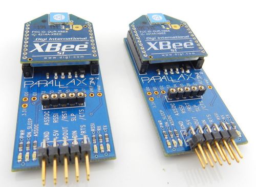 XBee S1 with Parallax XBee SIP adaptors