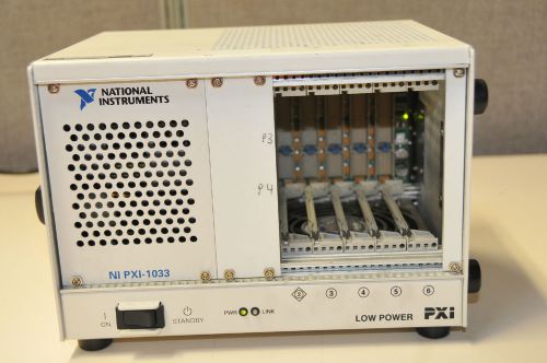 National Instruments NI PXI-1033 5-Slot PXI Chassis Part# 194918B-01L