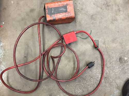 Ridgid 535 pipe threader Foot Pedal Switch, reversing switch with cords
