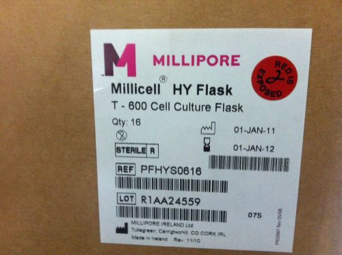 Millicell HY 3-layer cell culture flask, T-600, PFHYS0616, 16/Case