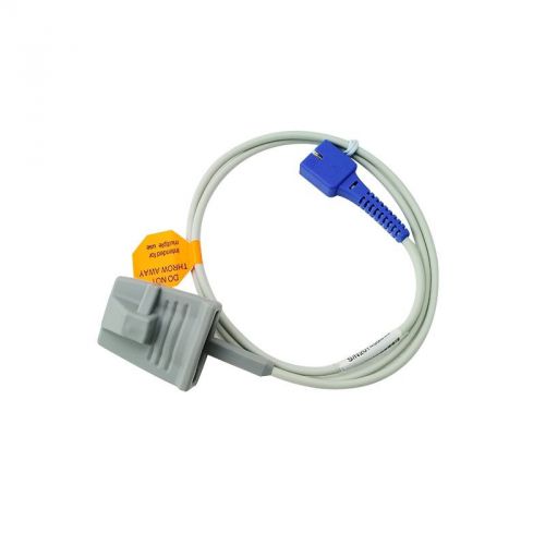 SpO2 Sensor Soft-tip For Nellcor Oximeter DS100A Adult Finger Clip 9 Pin Cable