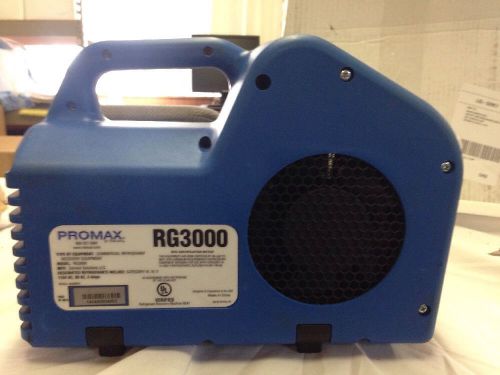 Robinair rg3000 refrigerant recovery machine g5239071, used, works perfectly for sale