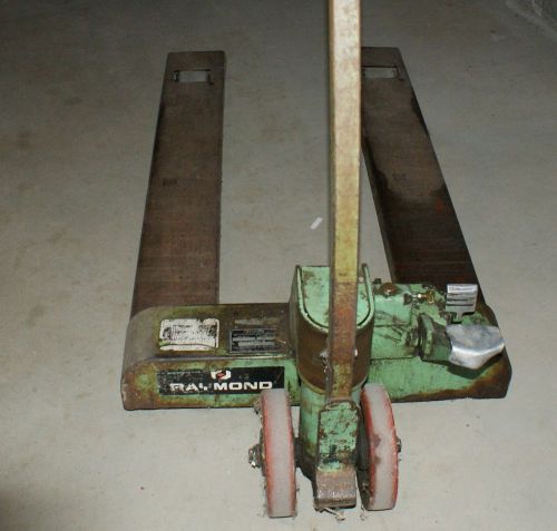 Raymond Antique Pallet Jack - Excellent operating condition. 2500 capacity