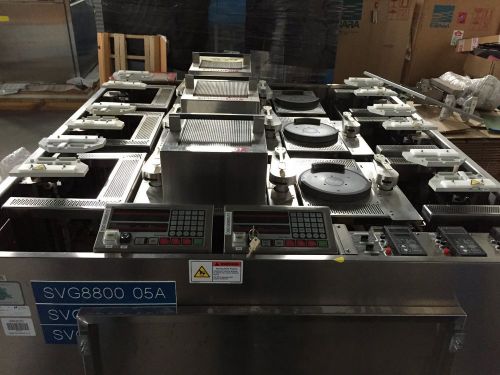 SVG 8800 Photolithography Track - 3 Track Bake System