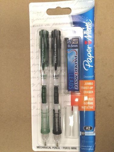 Paper Mate, Mechanical Pencils, 0.5mm, #2, Precision Writing, Cushioned Point