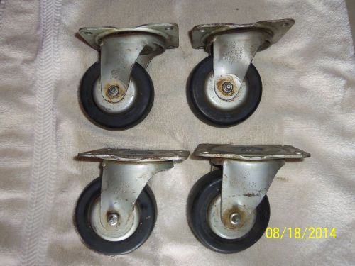 Bassick    (heavy duty) swivel rollers ( made in usa ) for sale