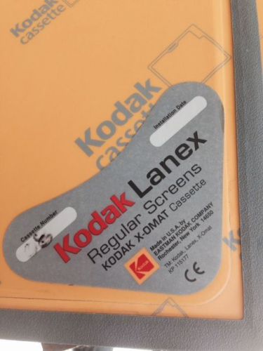 Kodak Cassette 7 x 17 Lanex Reg Screens