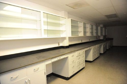 Laboratory case work 100&#039;   Linear feet in excellent condition