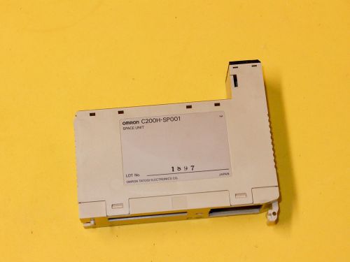 Omron C200H-SP001 Spacer Module USED, GOOD CONDITION