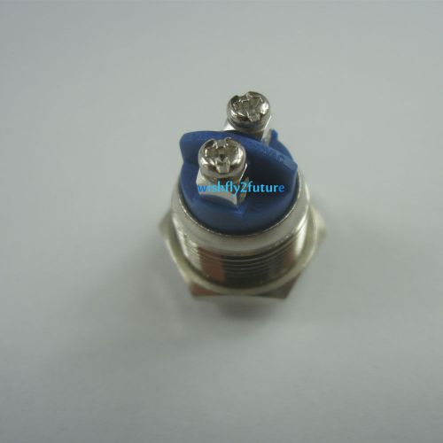 2x high head 16mm anti-vandal momentary stainless steel push button metal switch for sale