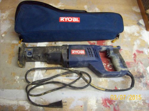 Ryobi RJ162V Reciprocating Saw in Soft Case