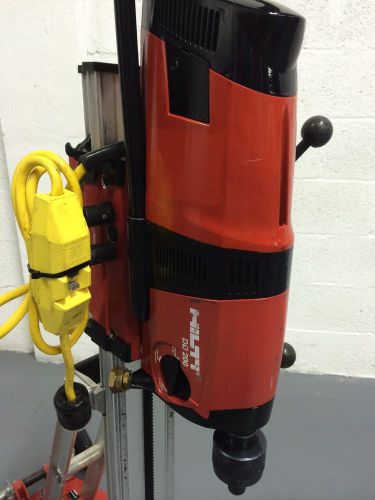 Hilti dd 200 core drill coring bore rig w/ water kit &amp; vacuum base  l@@k-save!!! for sale