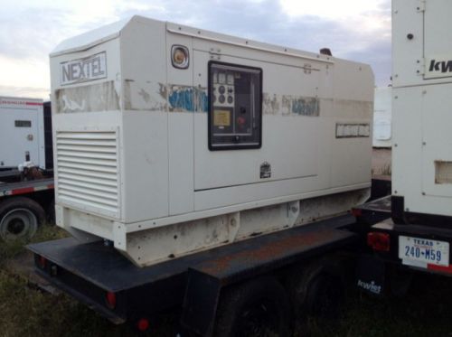 Fg wilson / perkins genset, on trailer, sound attenuated, tested, good runner for sale
