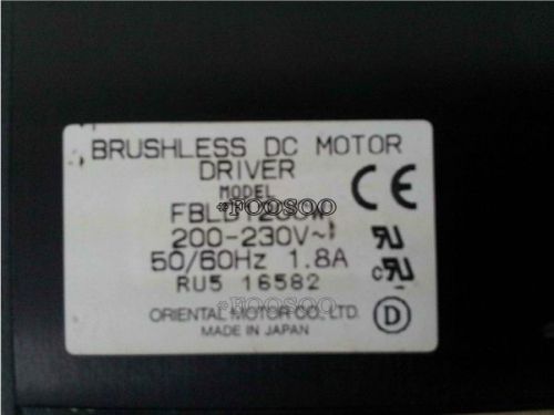 Used Oriental Motor FBLD120CW Brushless DC Driver Motor Tested