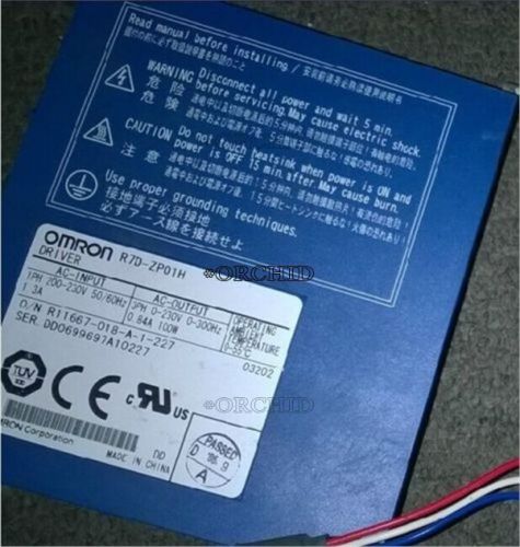1PCS Used Omron AC Servo Drive R7D-ZP01H Tested