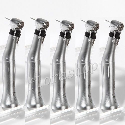 ?skysea?5pcs dental 20:1 reduction implant contra angle handpiece nsk style push for sale