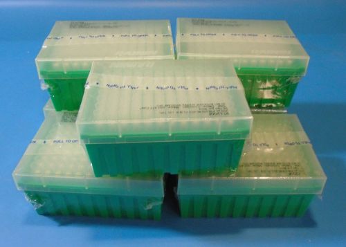 Rainin rt-l200f 200ul presterilized filter lts pipet tip (96 tips ea) lot of 15 for sale