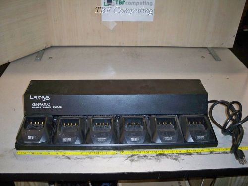 Kenwood kmb-16 multiple charger chasis+6*ksc-20 chargers parts &amp; repair for sale