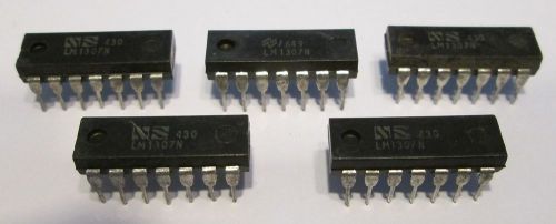 LM-1307N NATIONAL IC&#039;s FM STEREO DEMOD   5  PCS.   NOS