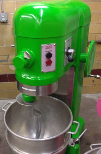 Very nice reconditioned green hobart 60qt mixer, model h-600 must see!  60 qt for sale
