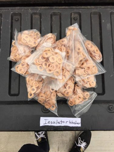 Lot of 1300 Insulator Washers ; Brand New In Bags