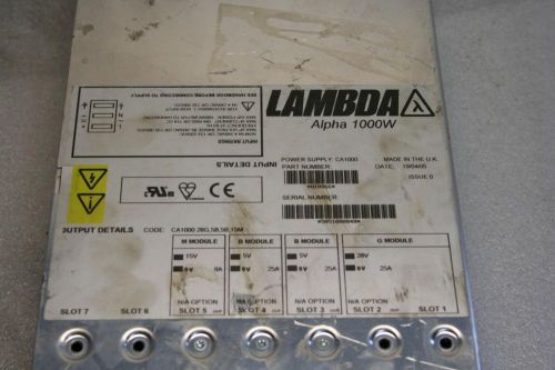 Lambda Power Supply Unit Alpha 1000W H10866