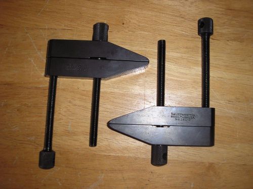 Lot of 2 L.S.Starrett 161-D Toolmakers Case Hardened Parallel Clamps