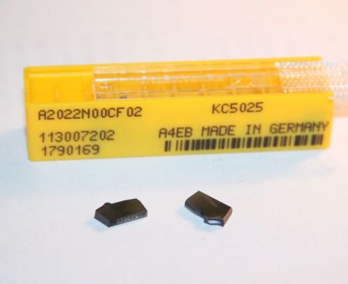A2022N00CF02 KC5025 KENNAMETAL *** 10 INSERTS *** FACTORY PACK ****