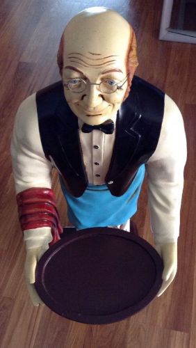 3&#039; Waiter Statue Server Butler Bar Kitchen Decor