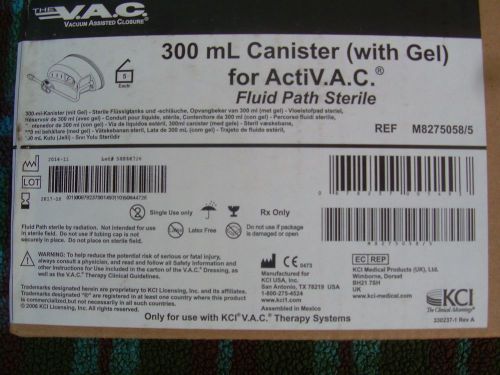 7 each 300 ml cannister w/gel granufoam dressing med  for activac