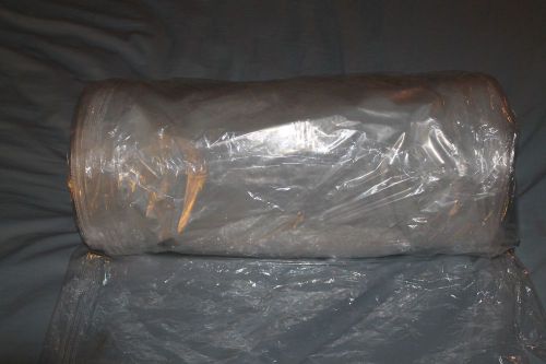 New Roll of 300 Dry Cleaning Clear 24&#034; x 50&#034; Poly Garment Bags for Jack Rack