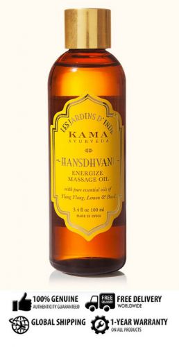 Kama Ayurveda Pure Esssential Oils HANSDHVANI ENERGIZE MASSAGE OIL-100ml