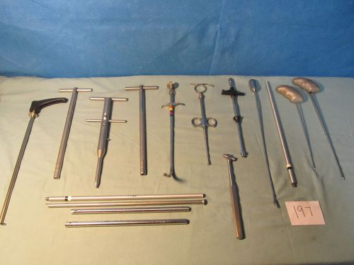 Lot of Assorted Surgical Instruments (QTY-16)