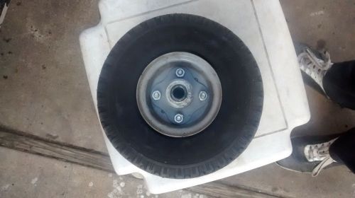 2-HONDA PRESSURE WASHER TIRES WITH MOUNTING CAPS