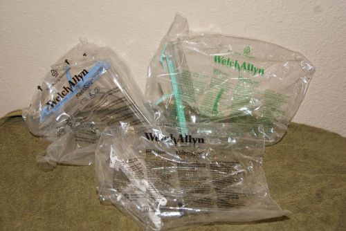 18 welch allyn kleenspec disposable vaginal speculums s/m/l (mix match) for sale