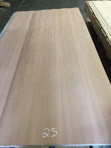 Wood Veneer Redwood 35x98 1 Piece 10Mil Paper Backed &#034;EXOTIC&#034;  RICK 25