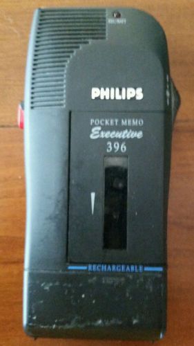 Philips Pocket Memo Dictaphone Dictation Machine Voice Recorder Model 396