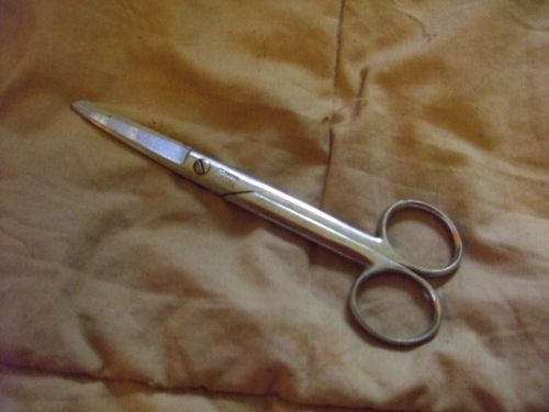Clauss u.s.a. chrome gauze scissors surgical medical first aid for sale