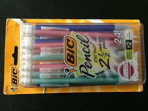 ** FAST SHIPPING**  BIC Mechanical Pencils 24 x 3 = 72 pencils