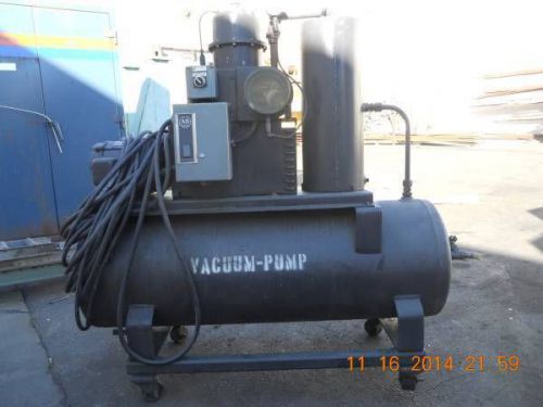Vacuum Pump 2 Horse power 30 gallon tank 3ph