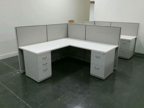 Used 6x6x48&#034;H Turnerstone cubicles,workstations