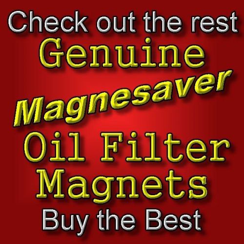 Magnesaver - Neodymium Oil Filter Magnet - LOT of 3 - Grade A Ford Jeep Offroad