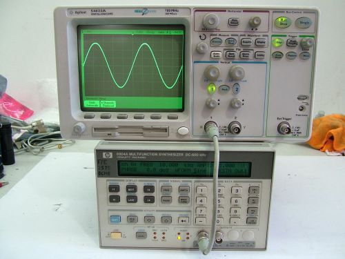 HP8904A AGILENT MULTIFUNCTION SYNTHESIZER  DC - 600KHz