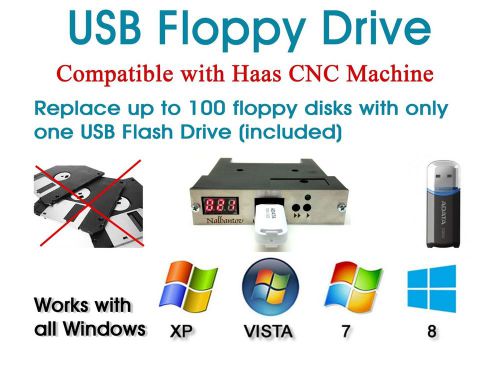 Nalbantov USB Floppy Disk Emulator for Haas CNC Machine /Converter Drive/