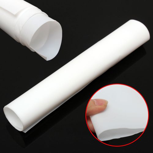 Teflon Film /Sheet Virgin High Temperture Resistance PTFE 500x250x0.3mm White