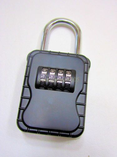 Set of (5) Realtor Four Digit Combination Hinged Key Vault Lock Box