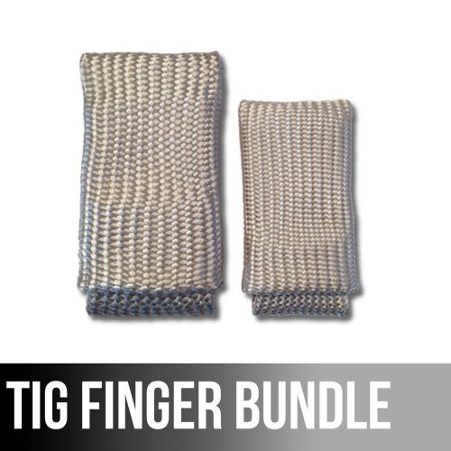 The Original Tig Finger &amp; XL Bundle Weld Monger Welding Glove Heat Shield Cover