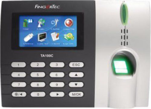FingerTec Premier Color Multimedia Fingerprint Time Attendance System - TA100C